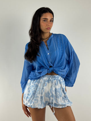 Camicia ricamata • S26CF85
