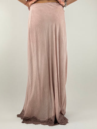 Gonna lunga spacco pizzo - GMA-Q013