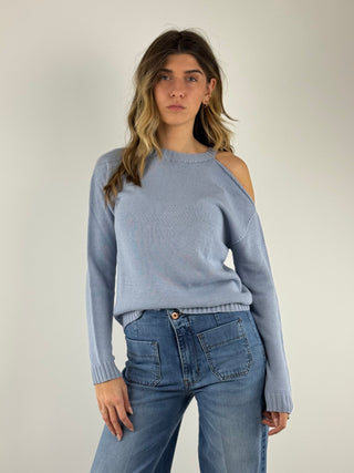 Maglia cut out spalla - 61176