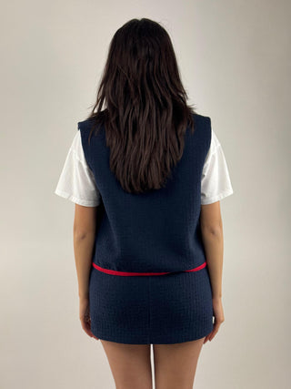 Gilet in tweed  - 38907