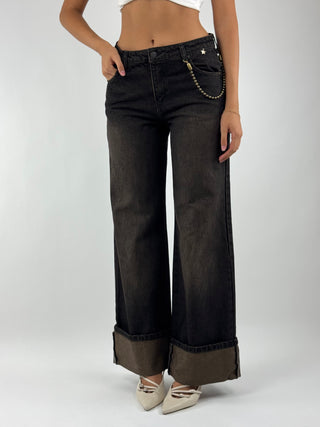 Jeans wide - S40M0154