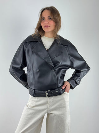 Bomber ecopelle - KFS-Q014