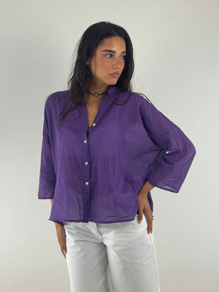 Camicia con bottoni - CFL-Q387