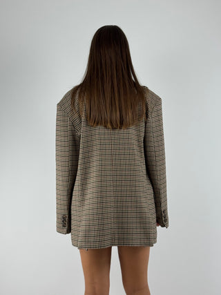 Giacca fantasia check completo -  37311