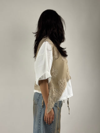 Gilet pizzo - D02E0751