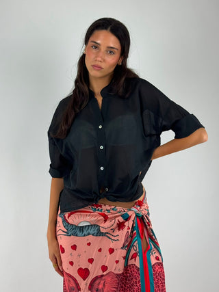 Camicia collo coreano - CWG-Q516