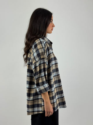 Camicia over check - I265189