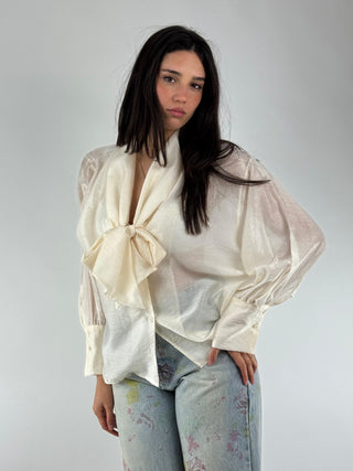 Camicia con fiocco - PE260140