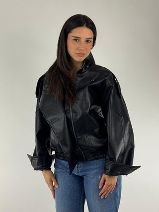 Bomber in ecopelle - TAB1307