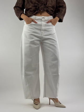 Jeans bianco modello Delia - DAB5343