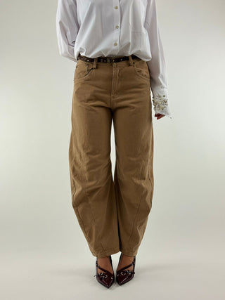 Pantalone a ovetto - W25P151
