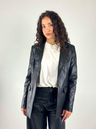 Giacca ecopelle - PP432T18