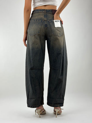 Jeans barrel - M40F0067