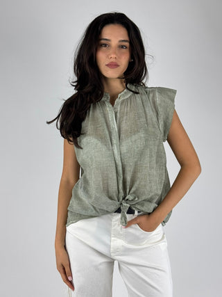 Camicia voile aletta - CFL-Q132