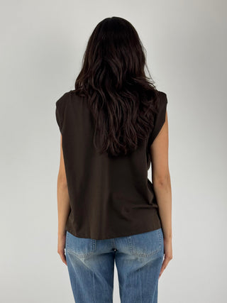 T-shirt smanicata - V02A1062