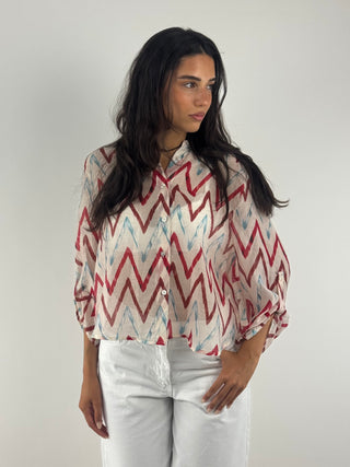 Camicia zigzag - CVS-Q467
