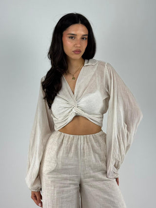 Camicia incrociata - CFL-Q129