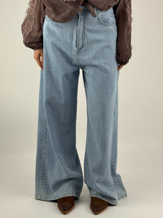 Jeans palazzo wide leg - ZOE-733P