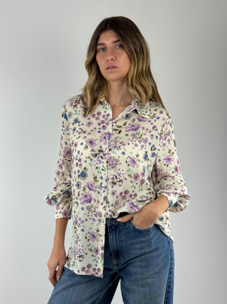Camicia fiori - CDQC1MA