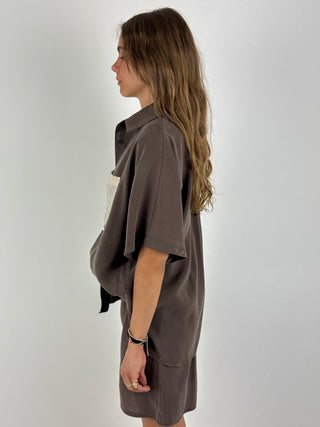 Camicia tasca paillettes - C817902R1