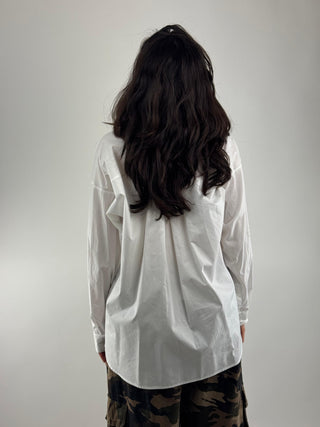 Camicia tasca ecopelle - S26C827