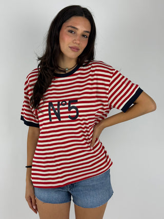 T-shirt righe N 5 - 26M4561