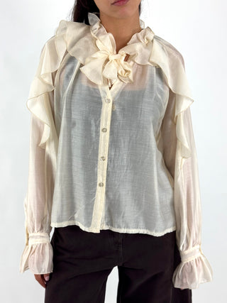 Camicia con Volant - D03N0518