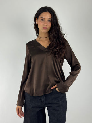 Blusa satinata - CWG-R014