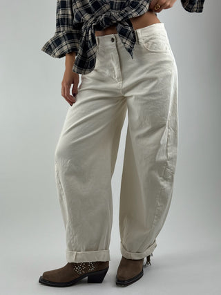 Pantalone baloon cotone - AL-2040