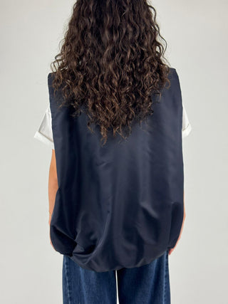 Giubbino smanicato - W27M412