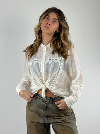 Camicia pizzo - CVS-Q041