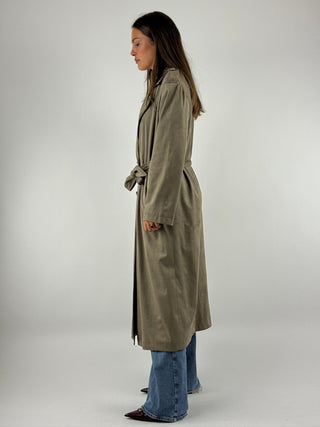 Trench lungo ecodainetto - J1004Z69