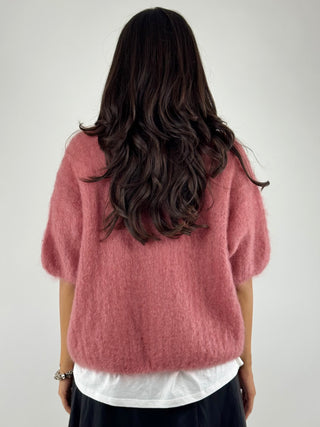 Maglione in maglia mezza manica - C03L0041