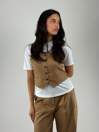 Gilet con t-shirt - J1335U1