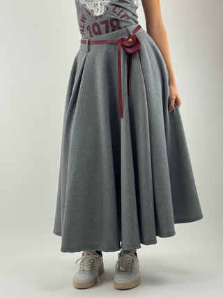 Gonna in felpa -  G067A019