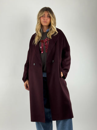 Cappotto ampio doppio petto - TF0003