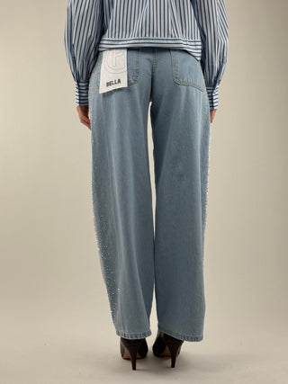 Jeans bella strass - PLS-Q023