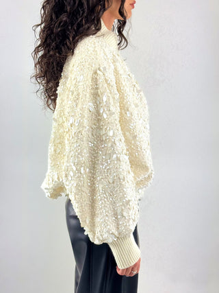 Bomber in paillettes - V03A0186