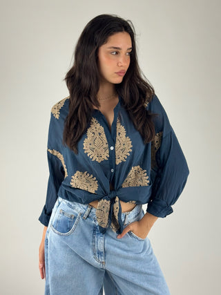 Camicia ricamata - S26C897