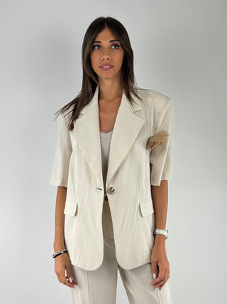 Blazer manica corta - M02M1218