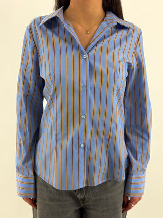 Camicia gessata - 748F12