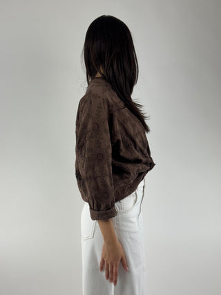 Camicia con ricami - S26M640