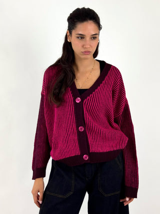 Cardigan a righe - AI51139