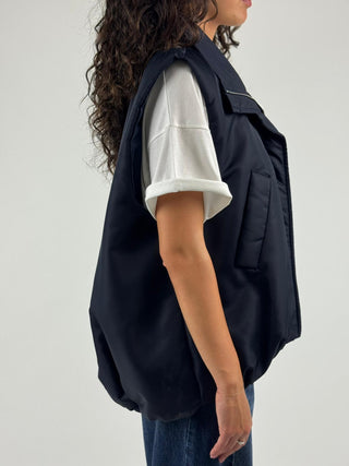 Giubbino smanicato - W27M412