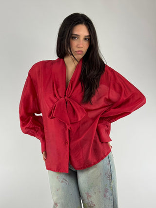 Camicia con fiocco - PE260140