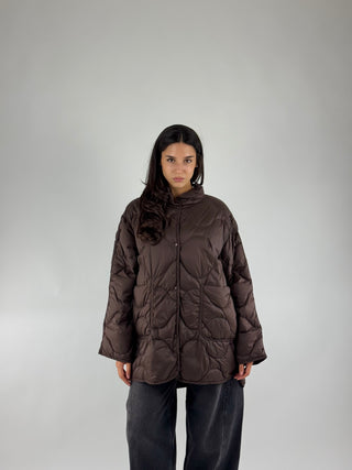 Piumino midi con impunture - KCT-R010