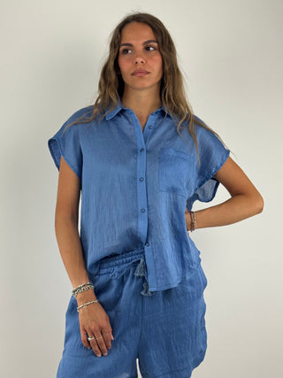 Camicia effetto denim - C50583AT