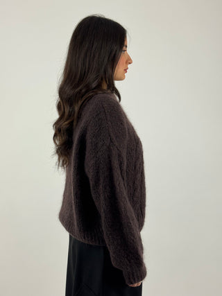 Maglione bordi a coste - C40L0284