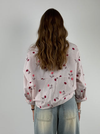 Camicia fiori - S26C416