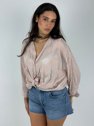 Camicia misto seta - S26CF82